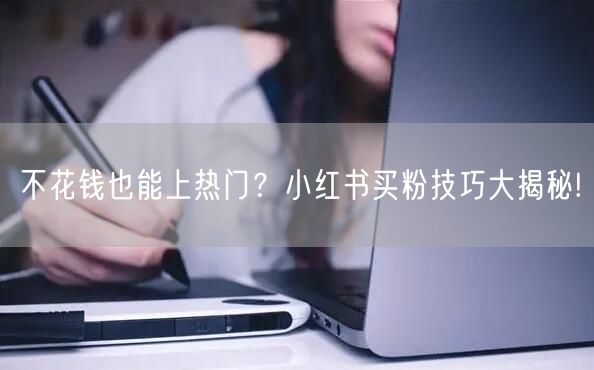 不花钱也能上热门？小红书买粉技巧大揭秘!