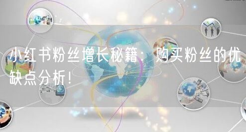 小红书粉丝增长秘籍：购买粉丝的优缺点分析！