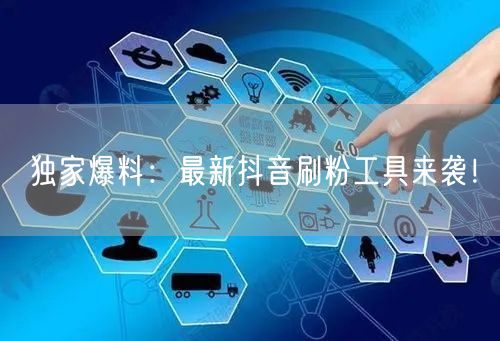 独家爆料：最新抖音刷粉工具来袭！