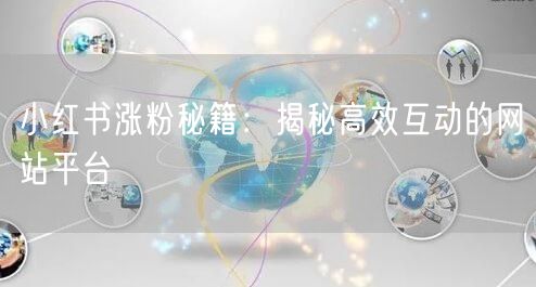 小红书涨粉秘籍：揭秘高效互动的网站平台