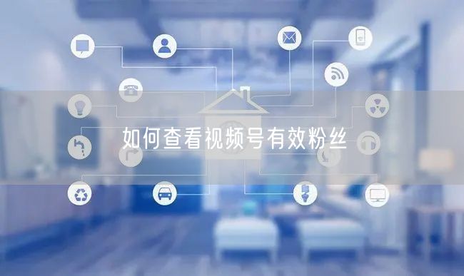 如何查看视频号有效粉丝