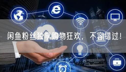 闲鱼粉丝独享购物狂欢，不容错过！