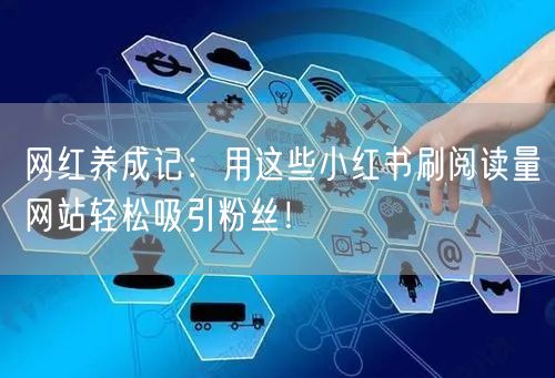 网红养成记：用这些小红书刷阅读量网站轻松吸引粉丝！